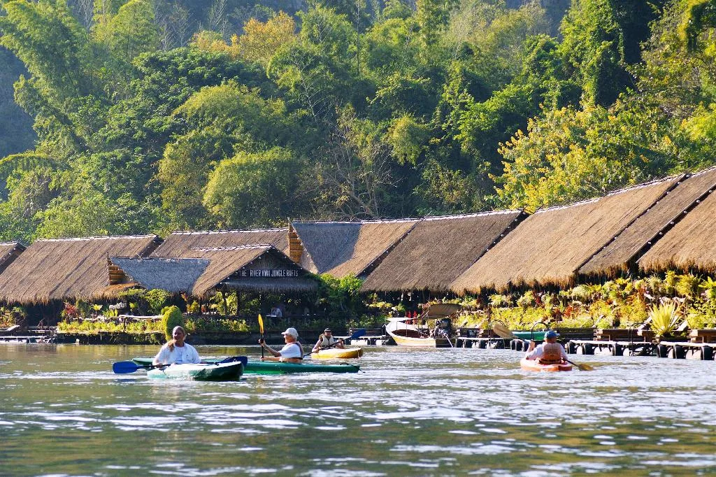 River Kwai Jungle Rafts Resort รูปที่ 1